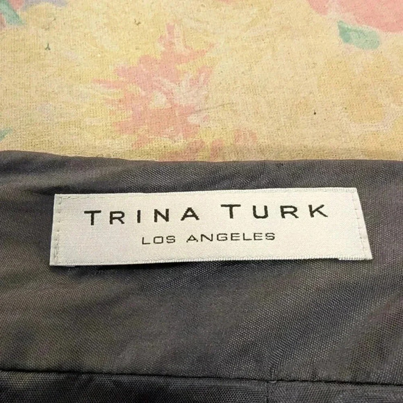 Trina Turk Fringe Pencil Skirt, Fully Lined, Size XS - Picture 5 of 6